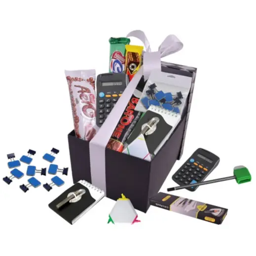 Stationery Hamper Green Display